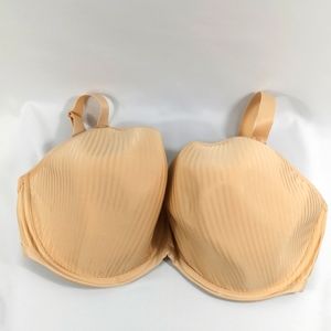 NWT Freya Bra, Underwire Full Support, Nude w/ Bow Details, Size 36GG - 36J (US)